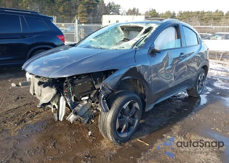 2018 Honda Hr-V Ex-L z USA, uszkodzony, nr VIN 3CZRU6H72JM722742